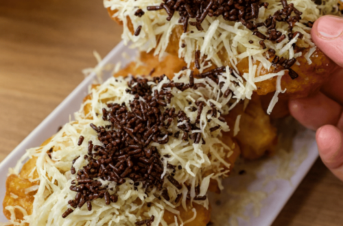 Resep Pisang Goreng Keju, Bikin Nagih