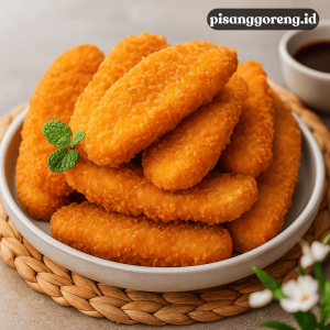 pisang goreng pasir