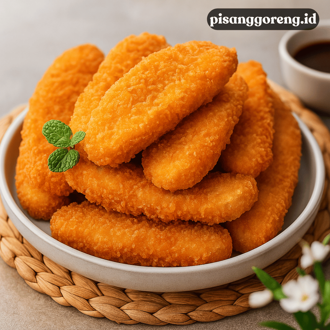 pisang goreng pasir