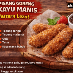 Resep Pisang Goreng Rasa Kayu Manis