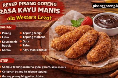 Resep Pisang Goreng Rasa Kayu Manis