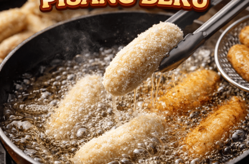 cara menggoreng pisang beku