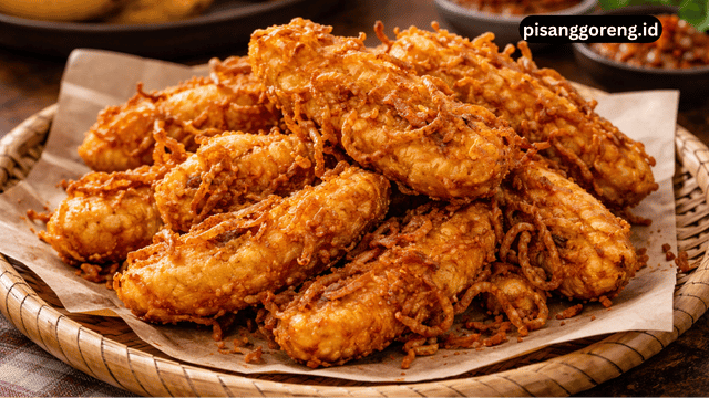 pisang goreng di Menteng
