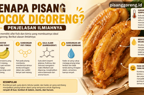 Kenapa Pisang Cocok Digoreng