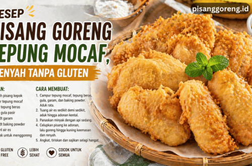 Pisang Goreng Tepung Mocaf