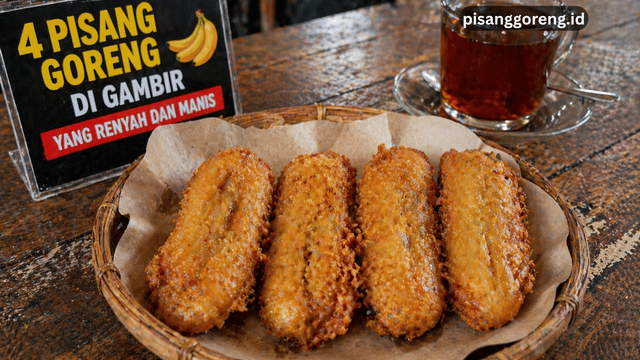 Pisang Goreng di Gambir