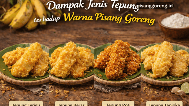 Tepung Terhadap Warna Pisang Goreng