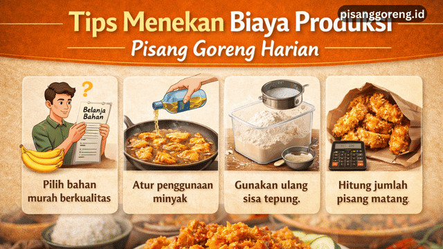 biaya produksi pisang goreng harian