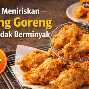 meniriskan pisang goreng agar tidak berminyak
