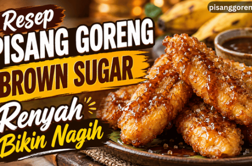 Resep Pisang Goreng Brown Sugar