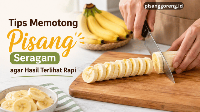 Tips Memotong Pisang Seragam